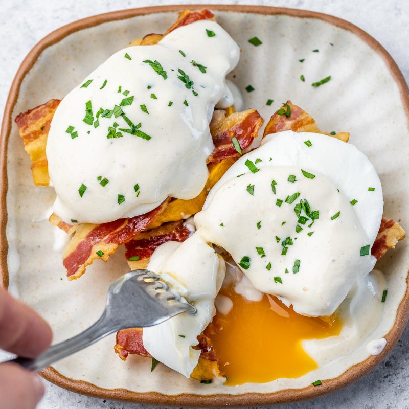 Sweet Potato Eggs Benedict Clean Food Crush