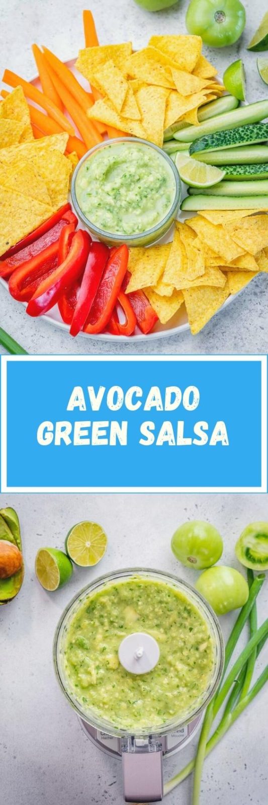 Avocado Green Salsa Clean Food Crush