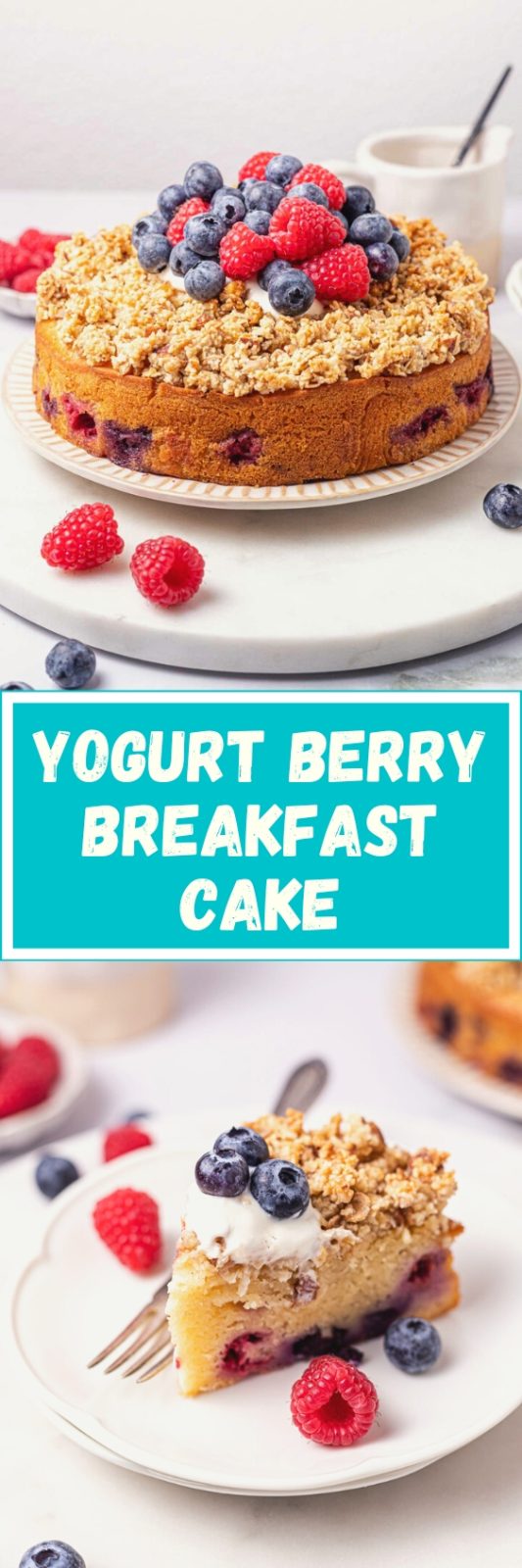 Yogurt Berry Breakfast Cake Clean Food Crush