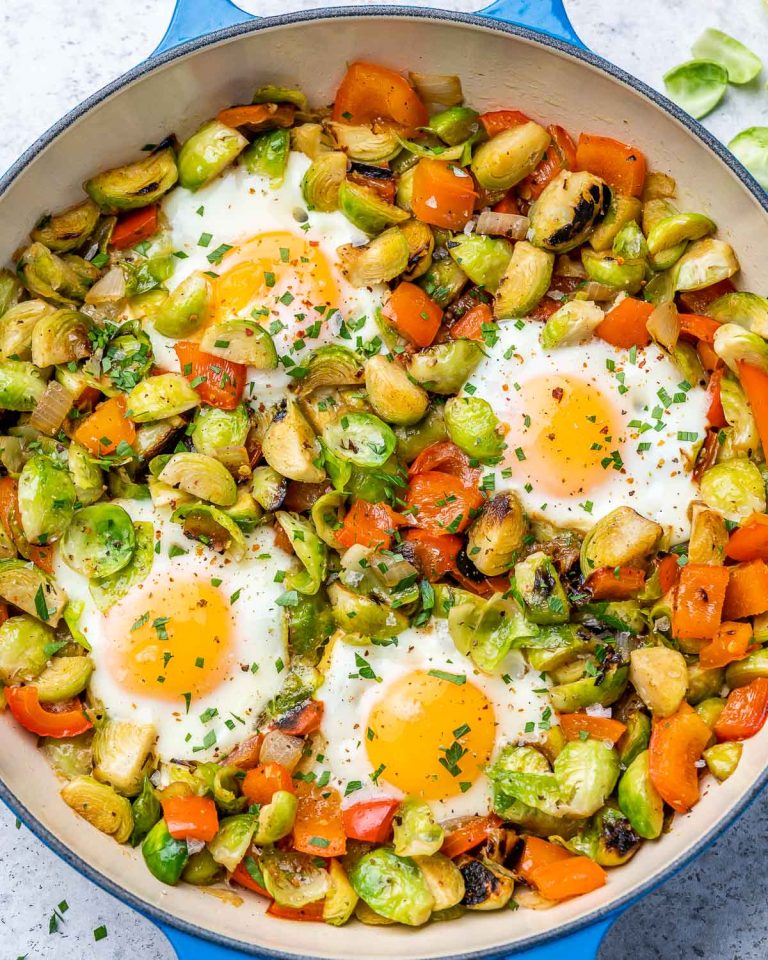 Brussels Sprouts Hash Clean Food Crush