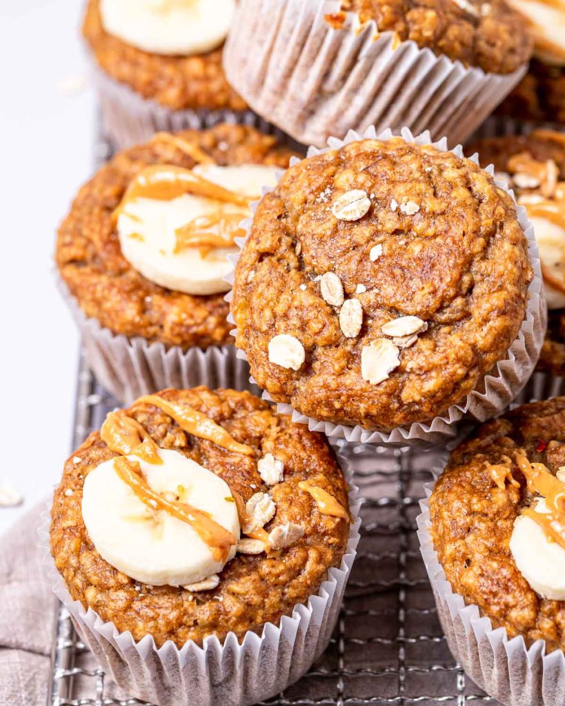 Peanut Butter Banana Muffins Clean Food Crush