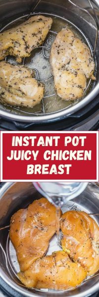 Best Instant Pot Juicy Chicken Breasts | Clean Food Crush