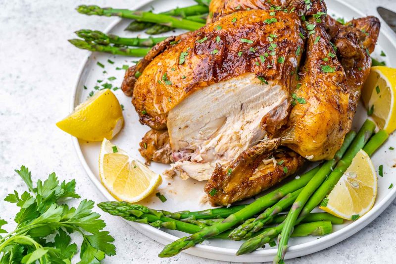 [VIDEO] Air Fryer Whole Chicken Clean Food Crush