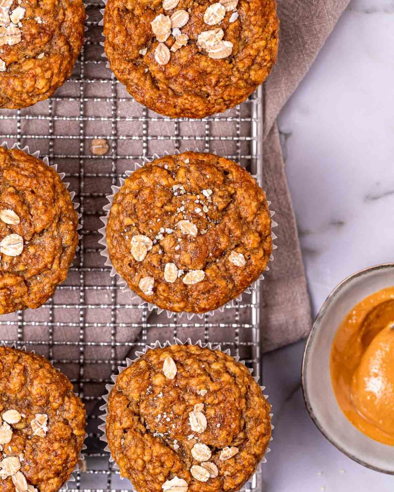 Peanut Butter Banana Muffins Clean Food Crush