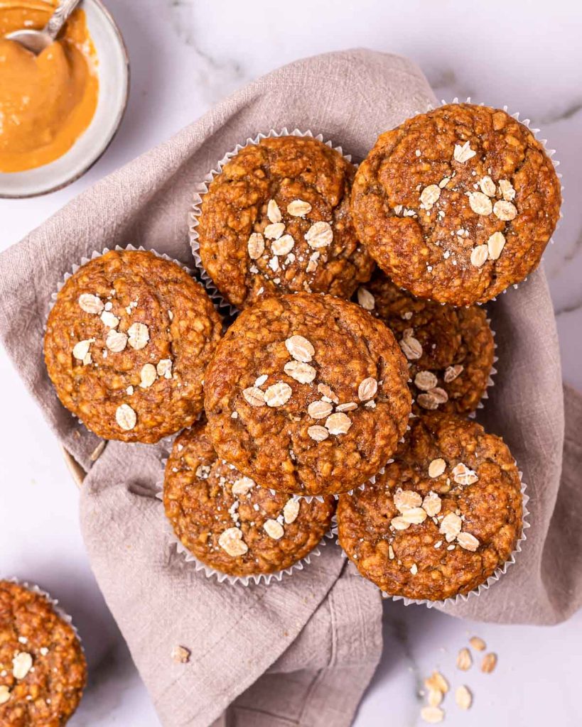 Peanut Butter Banana Muffins Clean Food Crush