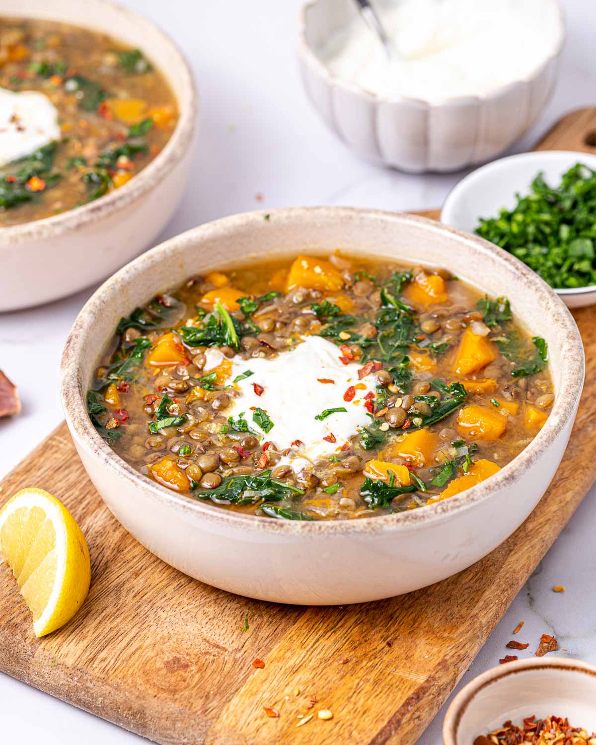 Green lentil deals soup recipe