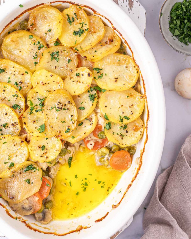 Creamy Chicken Hotpot | Clean Food Crush