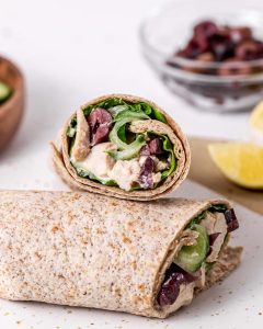 Chicken Caesar Salad Wraps | Clean Food Crush