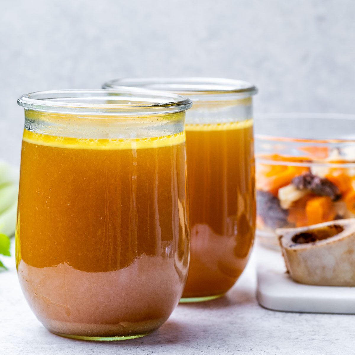 Jarmino fasting cure 5 days (18x beef bone broth + 12x vegetable broth)