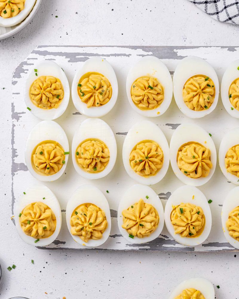 Ranch Deviled Eggs | Clean Food Crush