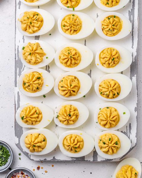 Ranch Deviled Eggs | Clean Food Crush