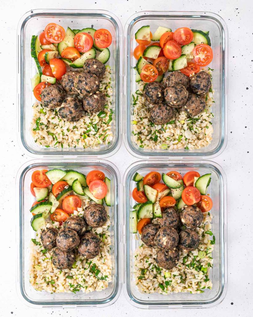 Beef Spinach Meatballs for Meal Prep | Clean Food Crush