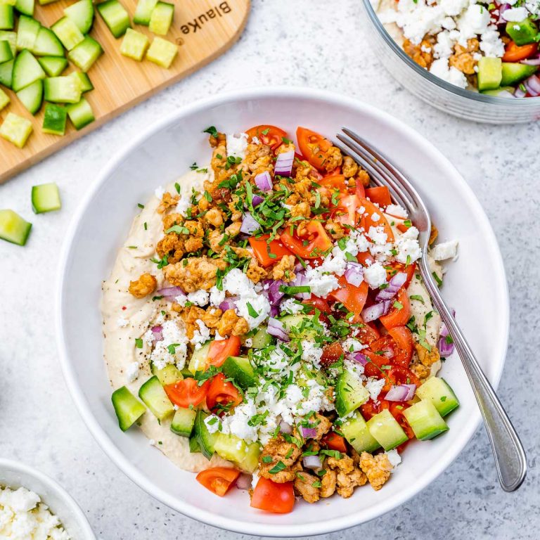 Chicken Hummus Bowls Clean Food Crush