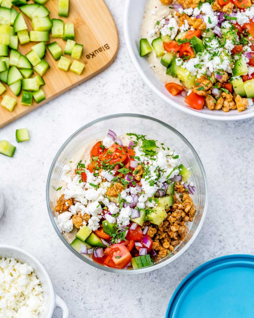 Chicken Hummus Bowls Clean Food Crush