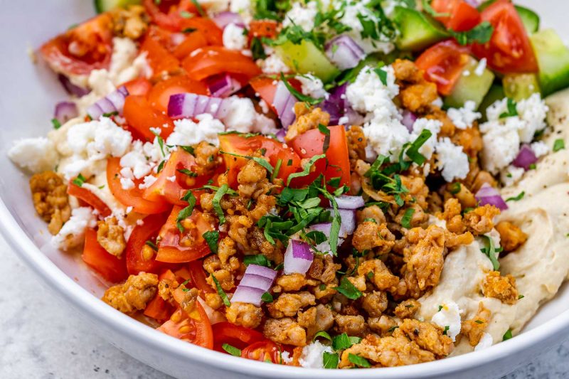 Chicken Hummus Bowls Clean Food Crush