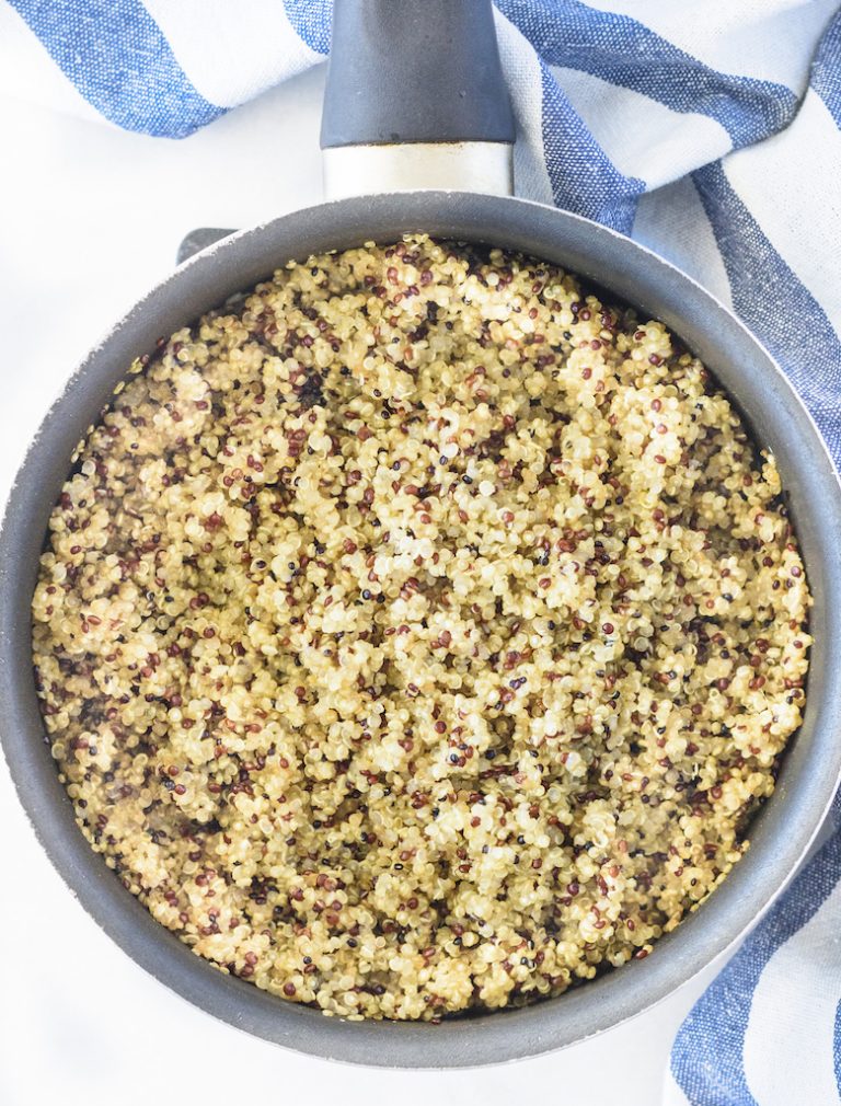 Mediterranean Inspired Quinoa Salad | Clean Food Crush