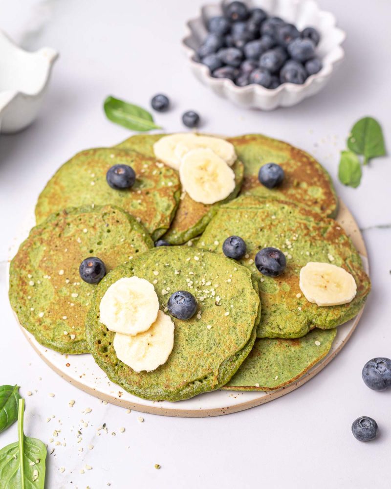 Rachel’s Favorite Green Pancakes Clean Food Crush