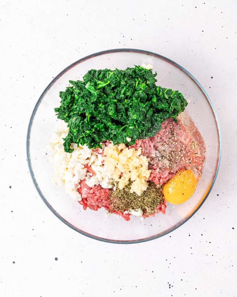 Beef Spinach Meatballs for Meal Prep Clean Food Crush