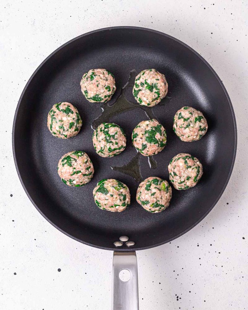 Beef Spinach Meatballs for Meal Prep Clean Food Crush