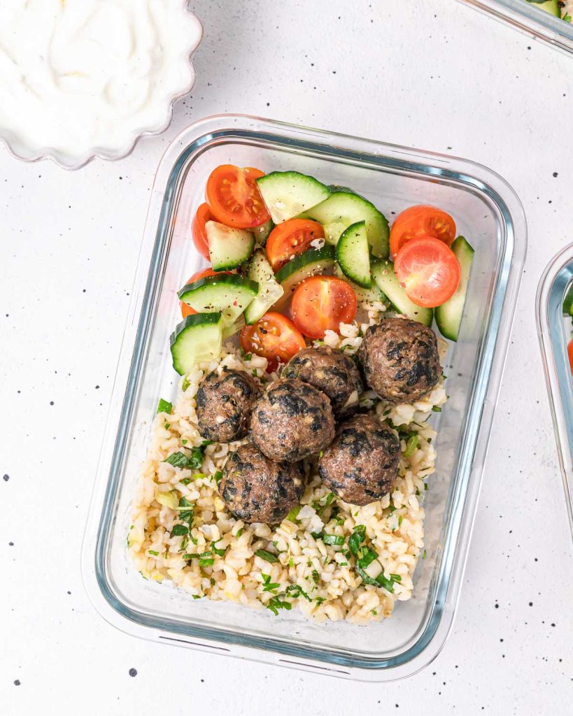 Beef Spinach Meatballs for Meal Prep Clean Food Crush