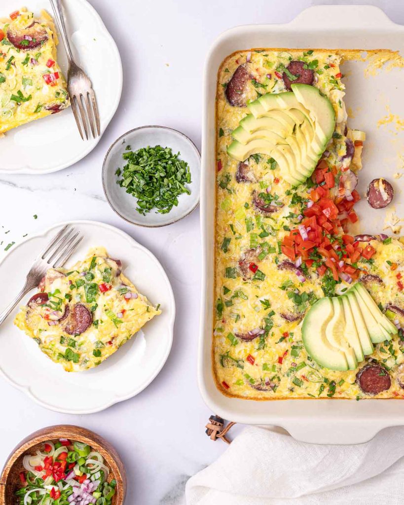 Tex-Mex Style Breakfast Casserole | Clean Food Crush