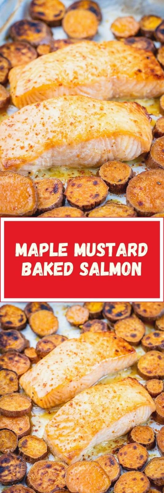Maple Mustard Baked Salmon 🍯🐟 | Clean Food Crush