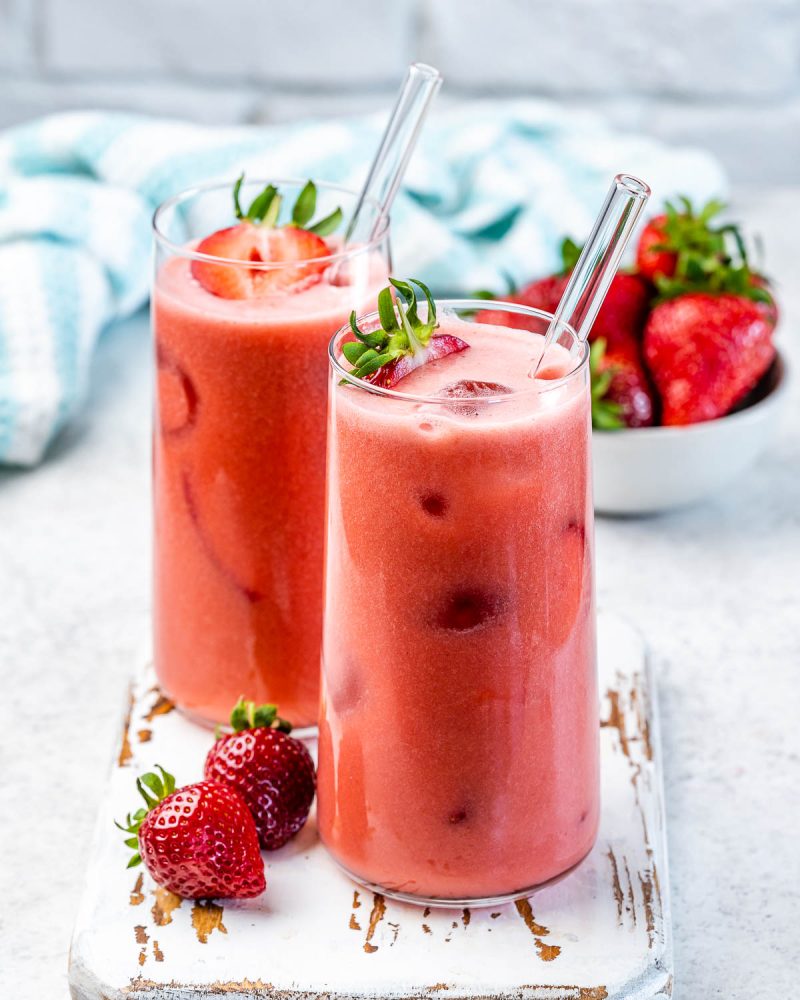 Copycat Starbucks Pink Drink | Clean Food Crush