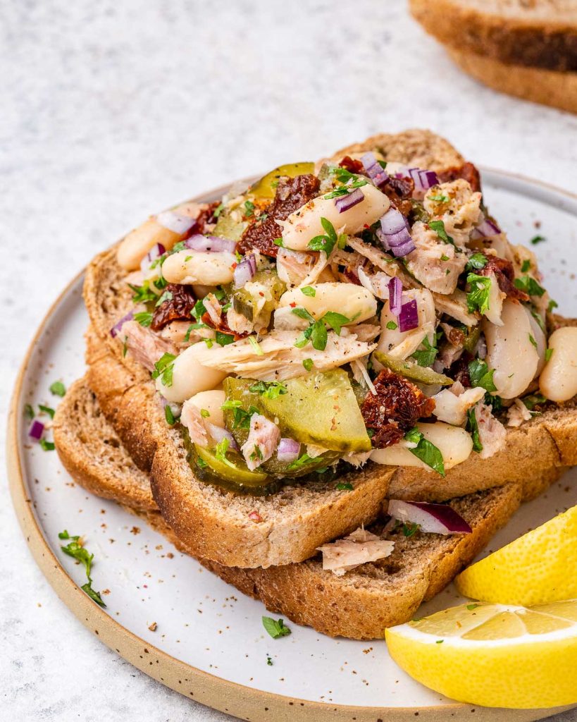 White Bean Tuna Salad | Clean Food Crush