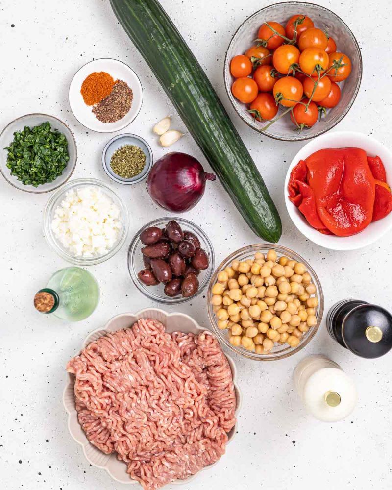 Mediterranean-Inspired Chicken Power Bowls | Clean Food Crush