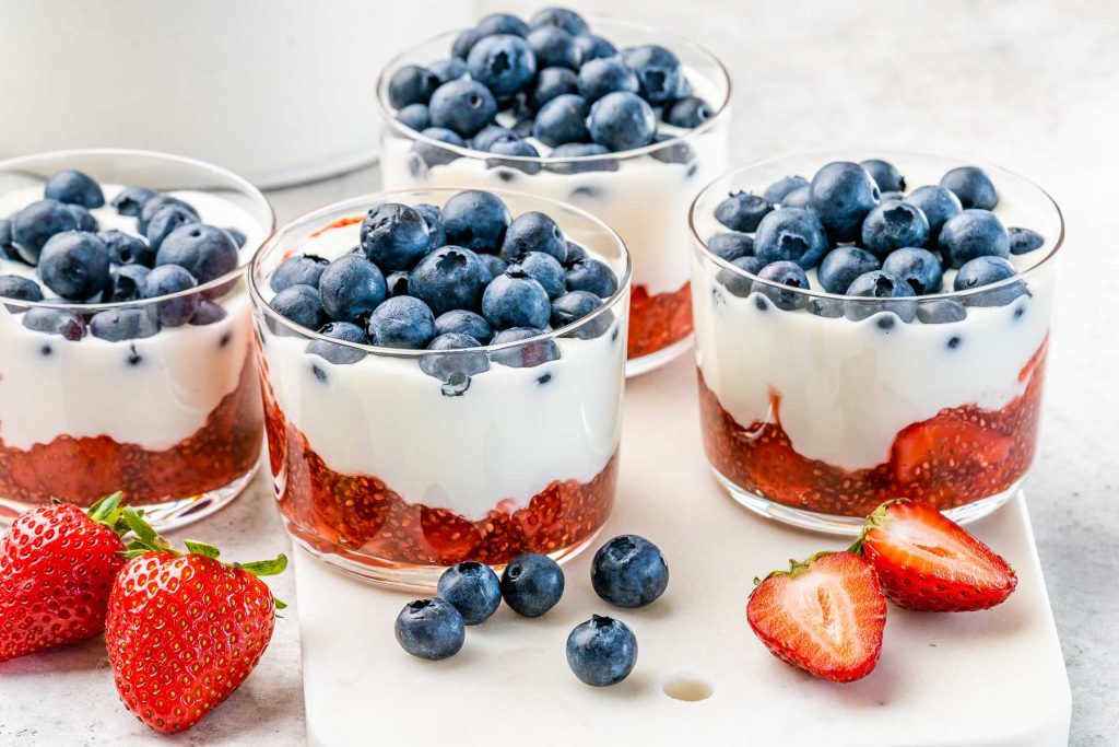 4th of July Protein Parfaits | Clean Food Crush