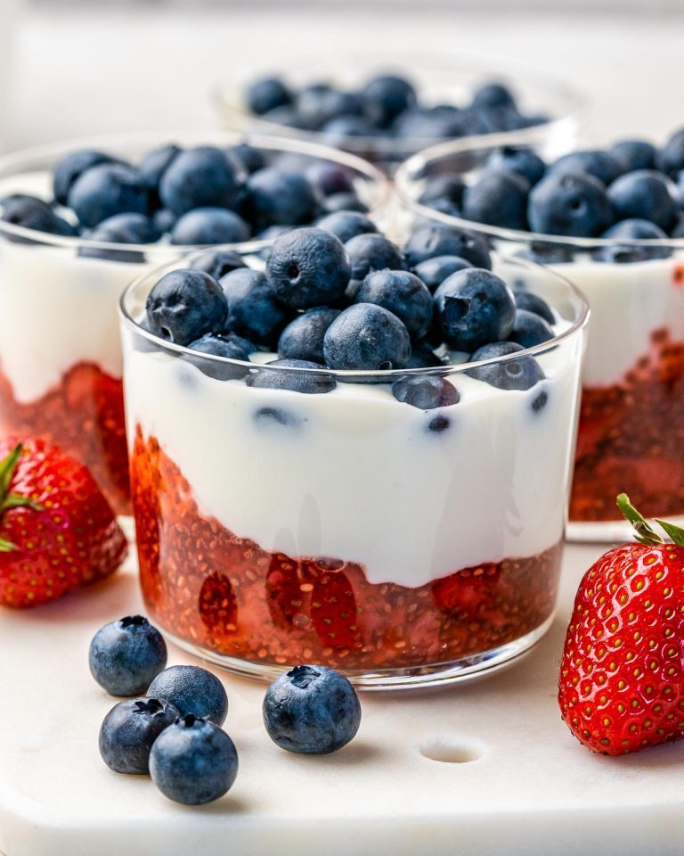 4th of July Protein Parfaits | Clean Food Crush