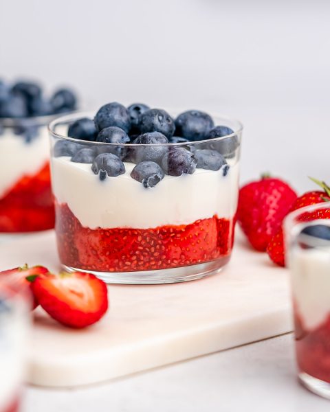 4th of July Protein Parfaits | Clean Food Crush