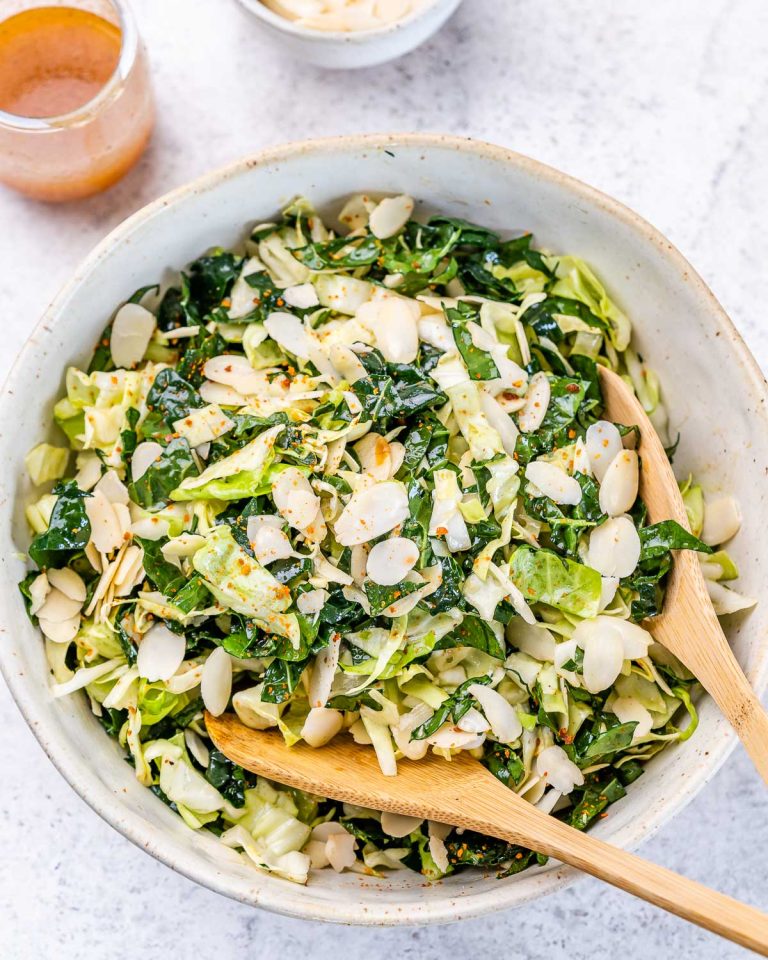 CFC’s FAVORITE Crunchy Kale Salad Clean Food Crush