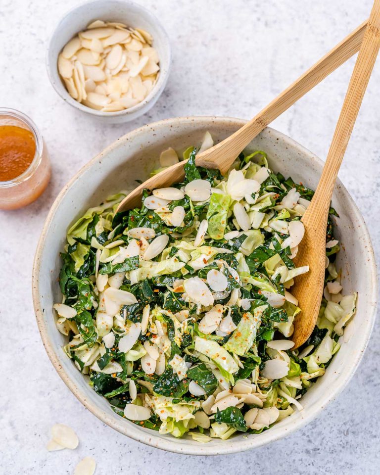 CFC’s FAVORITE Crunchy Kale Salad Clean Food Crush