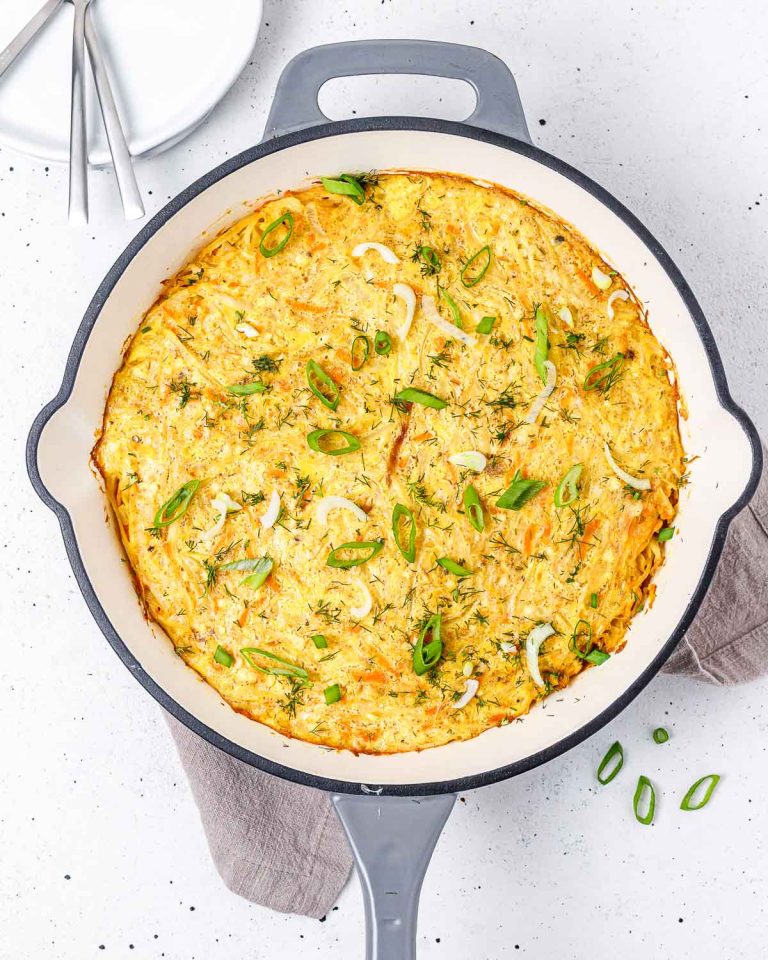 Cabbage and Cheese Frittata | Clean Food Crush