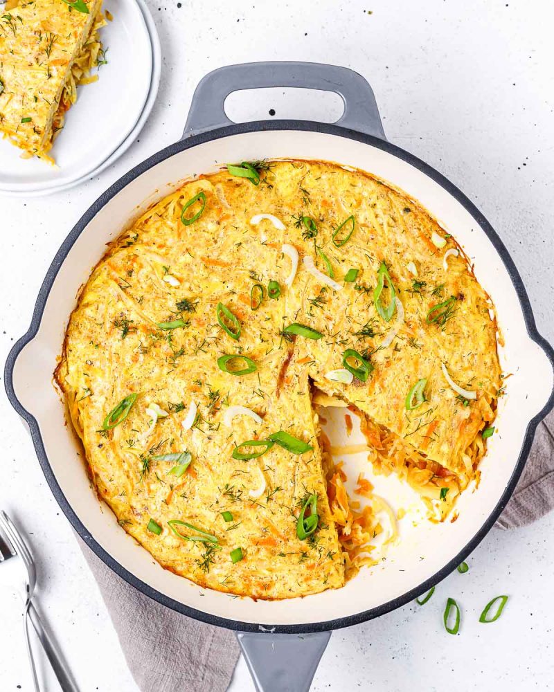 Cabbage and Cheese Frittata Clean Food Crush