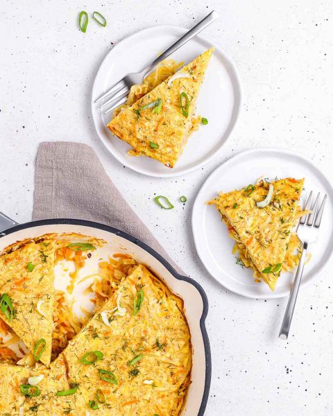 Cabbage and Cheese Frittata | Clean Food Crush