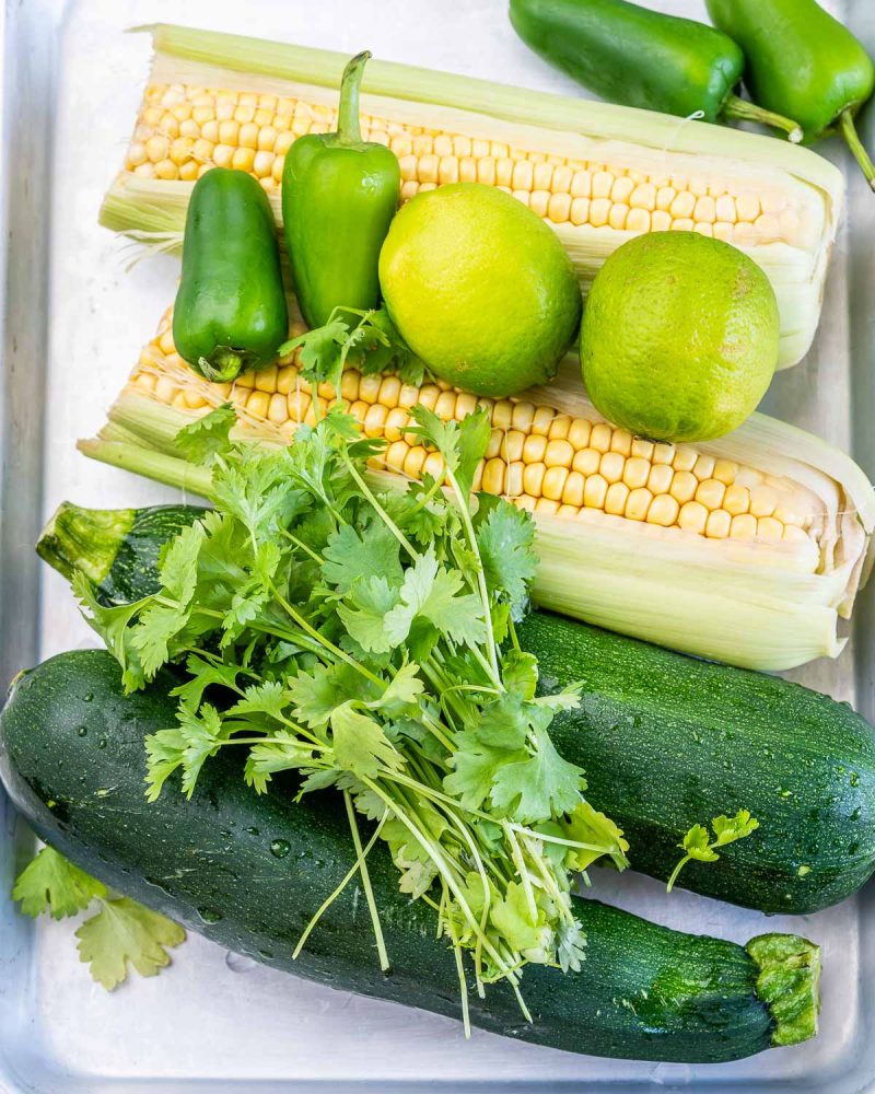 Fresh Corn and Zucchini Salad Clean Food Crush