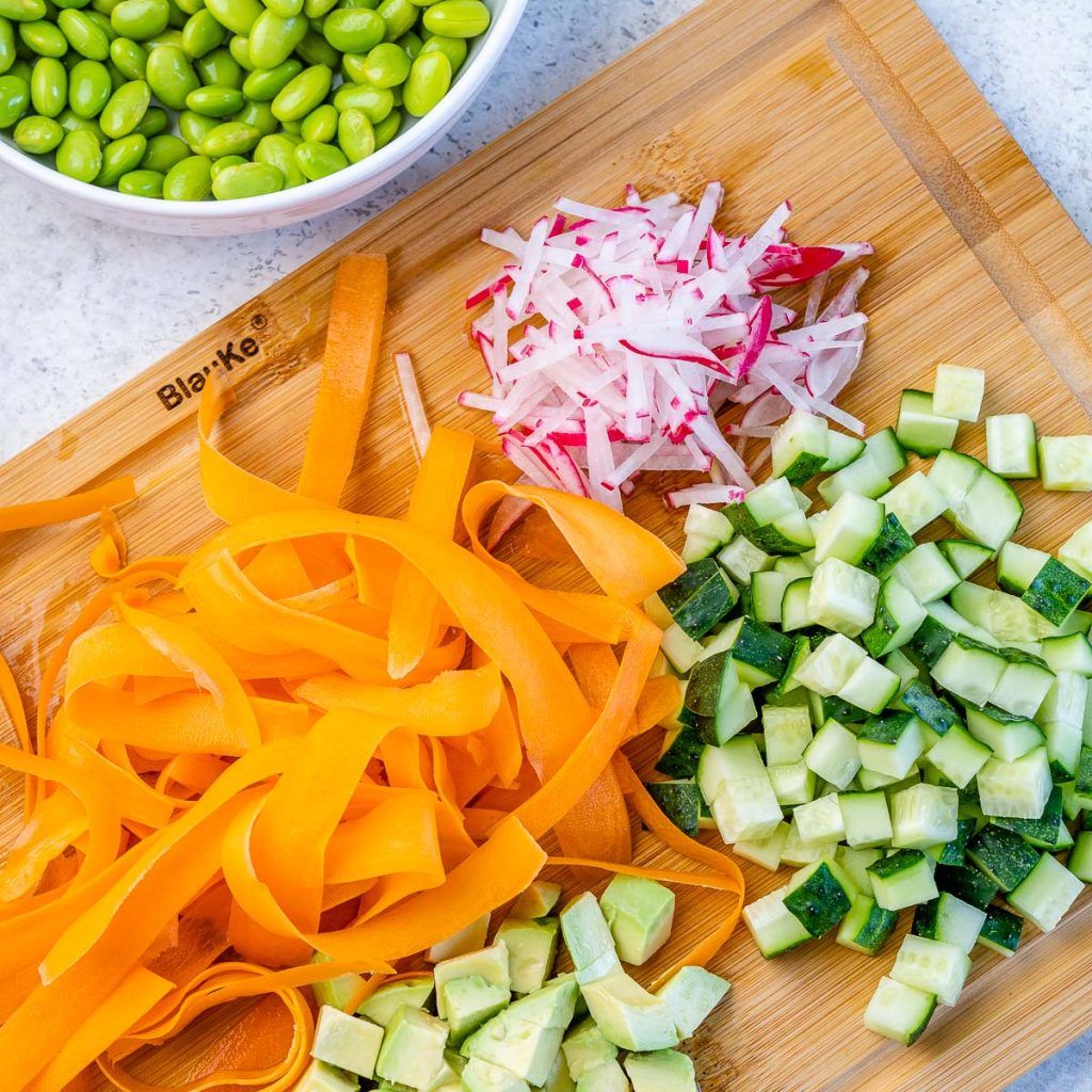 Marinated Watermelon Faux Poke Bowls Clean Food Crush