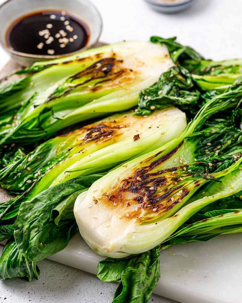 Grilled Bok Choy | Clean Food Crush