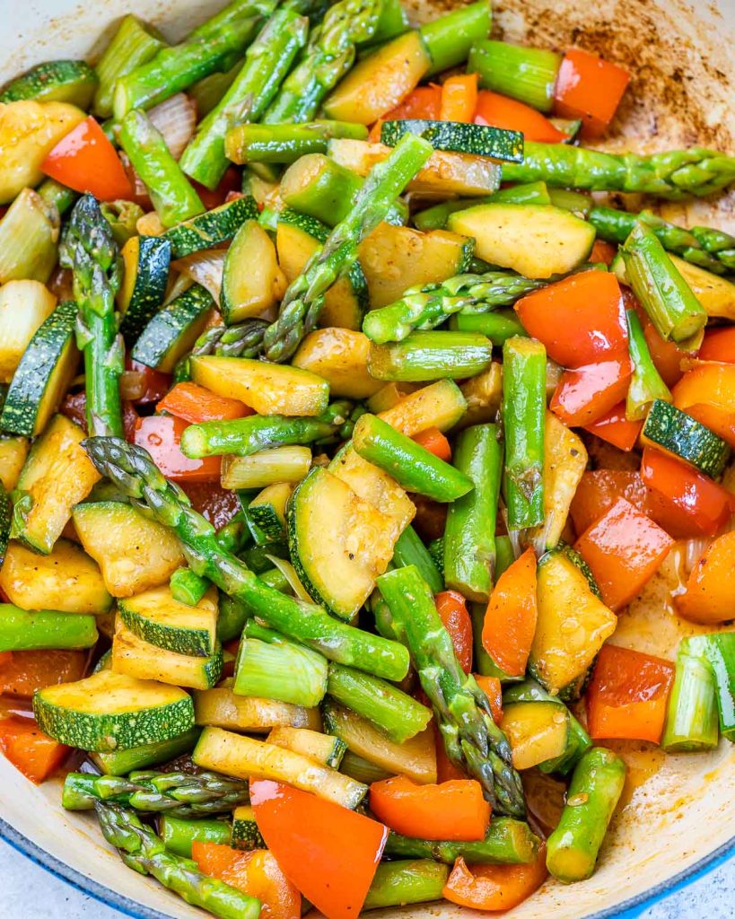 Quick Steak + Shrimp Skillet | Clean Food Crush