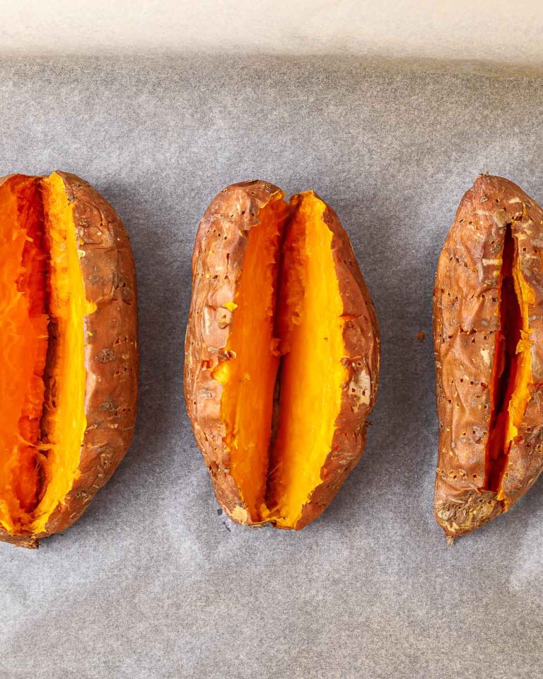 Chickpea Stuffed Sweet Potatoes 🍠🍠🍠 | Clean Food Crush