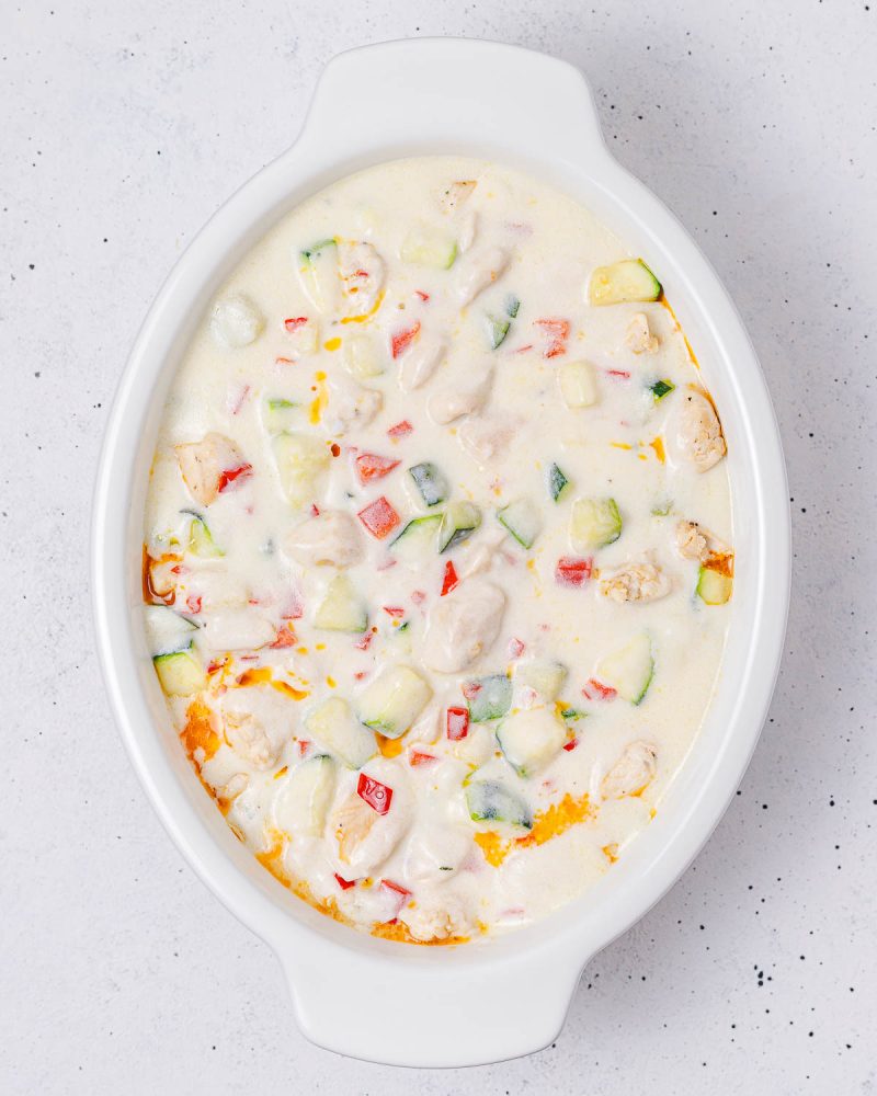 Creamy Chicken Zucchini Casserole Clean Food Crush