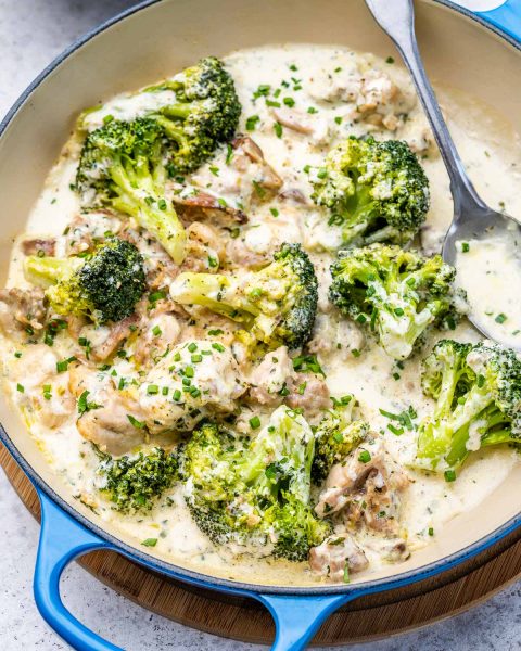 Creamy Ranch Chicken and Broccoli | Clean Food Crush