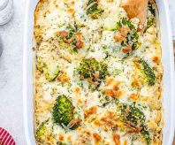 Creamy Green Chile Loaded Chicken Bake for Clean Eating Comfort