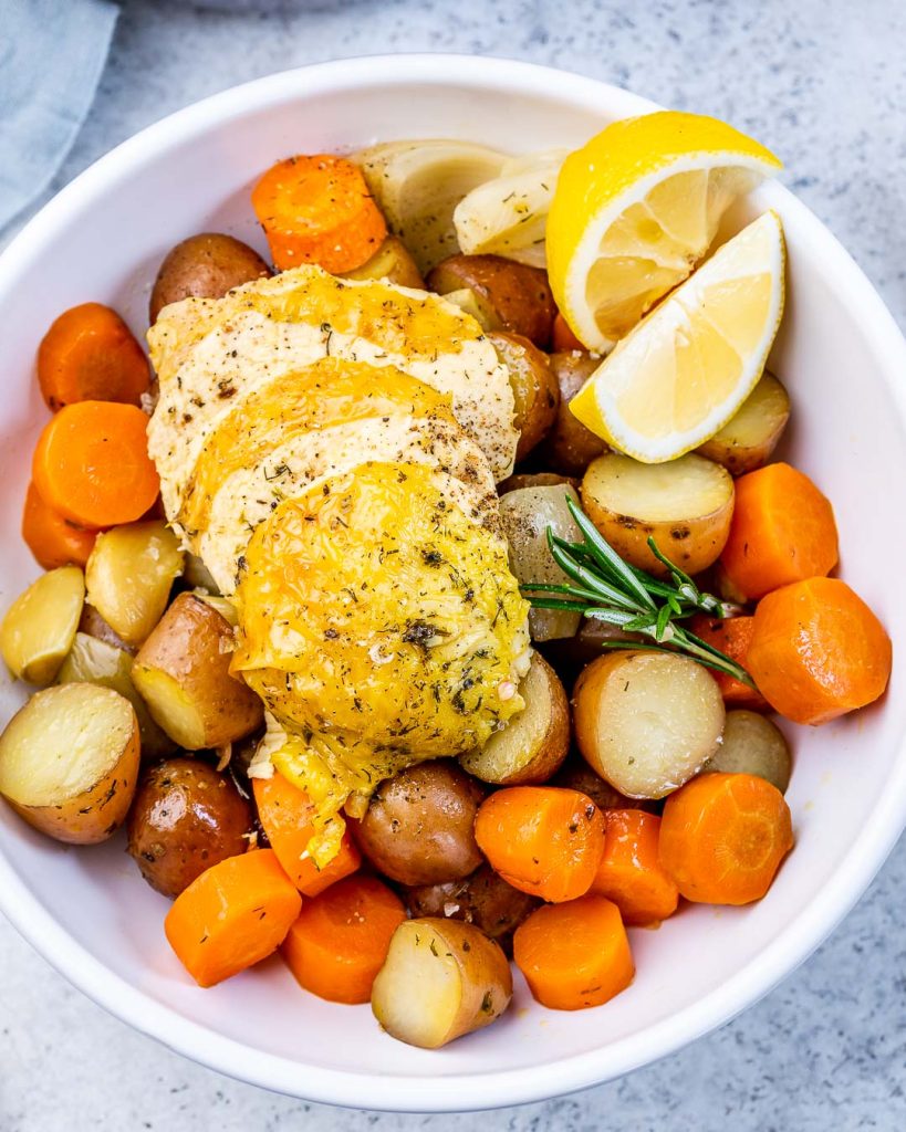 Simple Dutch Oven Baked Whole Chicken | Clean Food Crush
