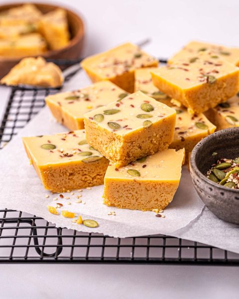 Super Easy Pumpkin Fudge | Clean Food Crush