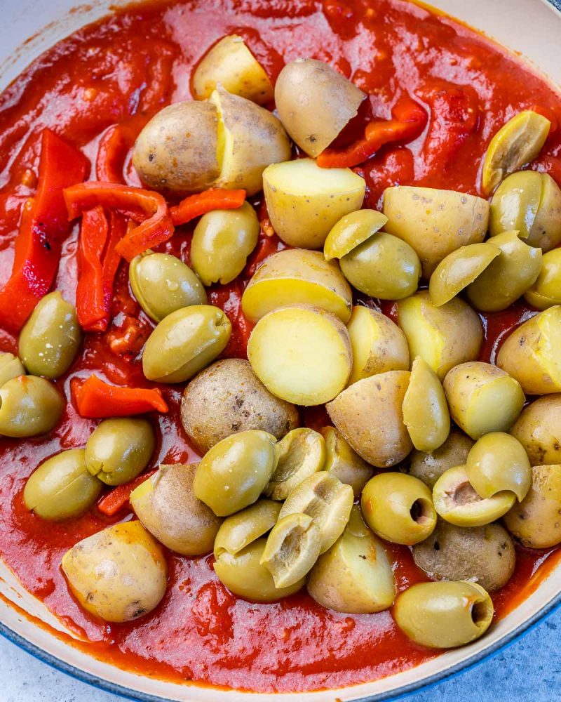 Spanish-Style Fish skillet 🫒🍅🧄 | Clean Food Crush