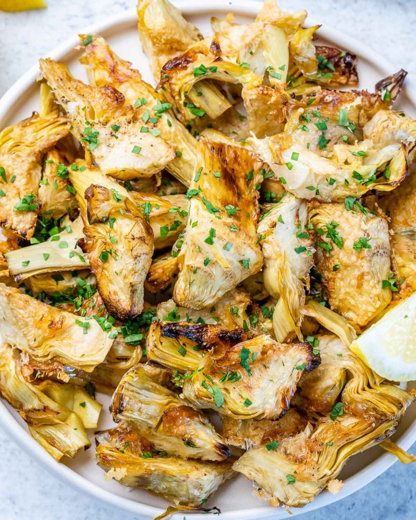 baked-artichoke-hearts-clean-food-crush