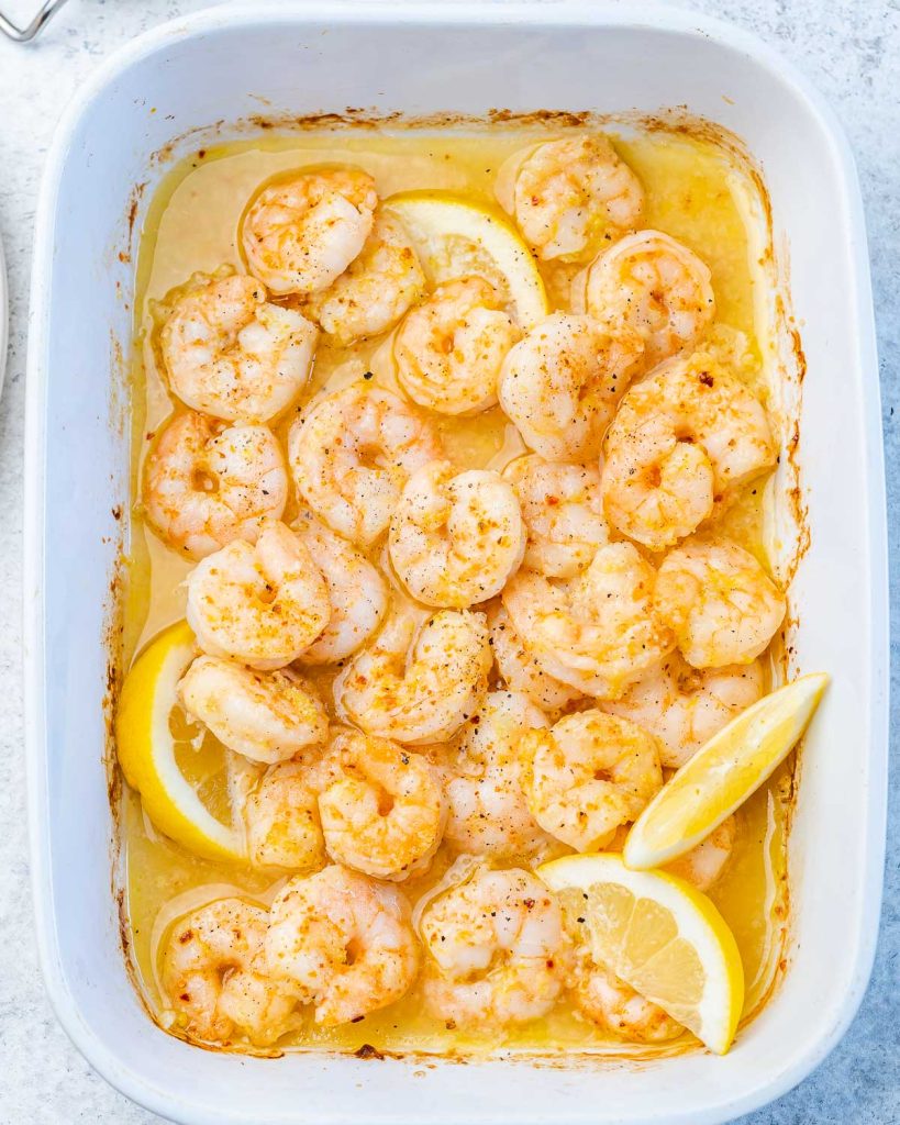 Parmesan Baked Shrimp | Clean Food Crush